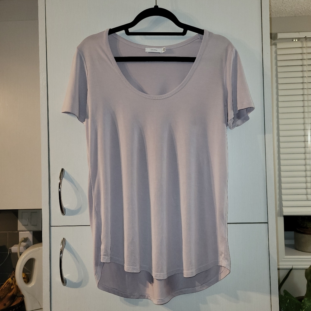 Talula Lavender Short Sleeve Top